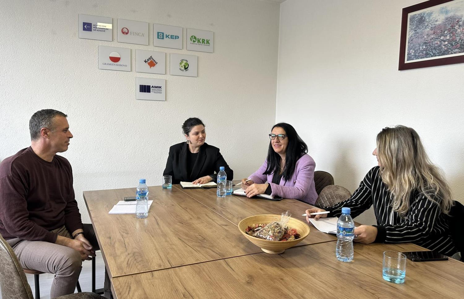 Takimi me Departamentin për Marëdhenie me Publikun dhe Edukim Financiar nga Banka Qendrore e Republikës së Kosovës